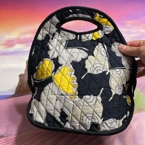 French Country Made in Canada butterfly Handbag 100 % cotton.
